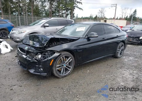 2019 BMW 440I Gran Coupe xDrive z USA, uszkodzony, nr VIN WBA4J7C5XKBM75805